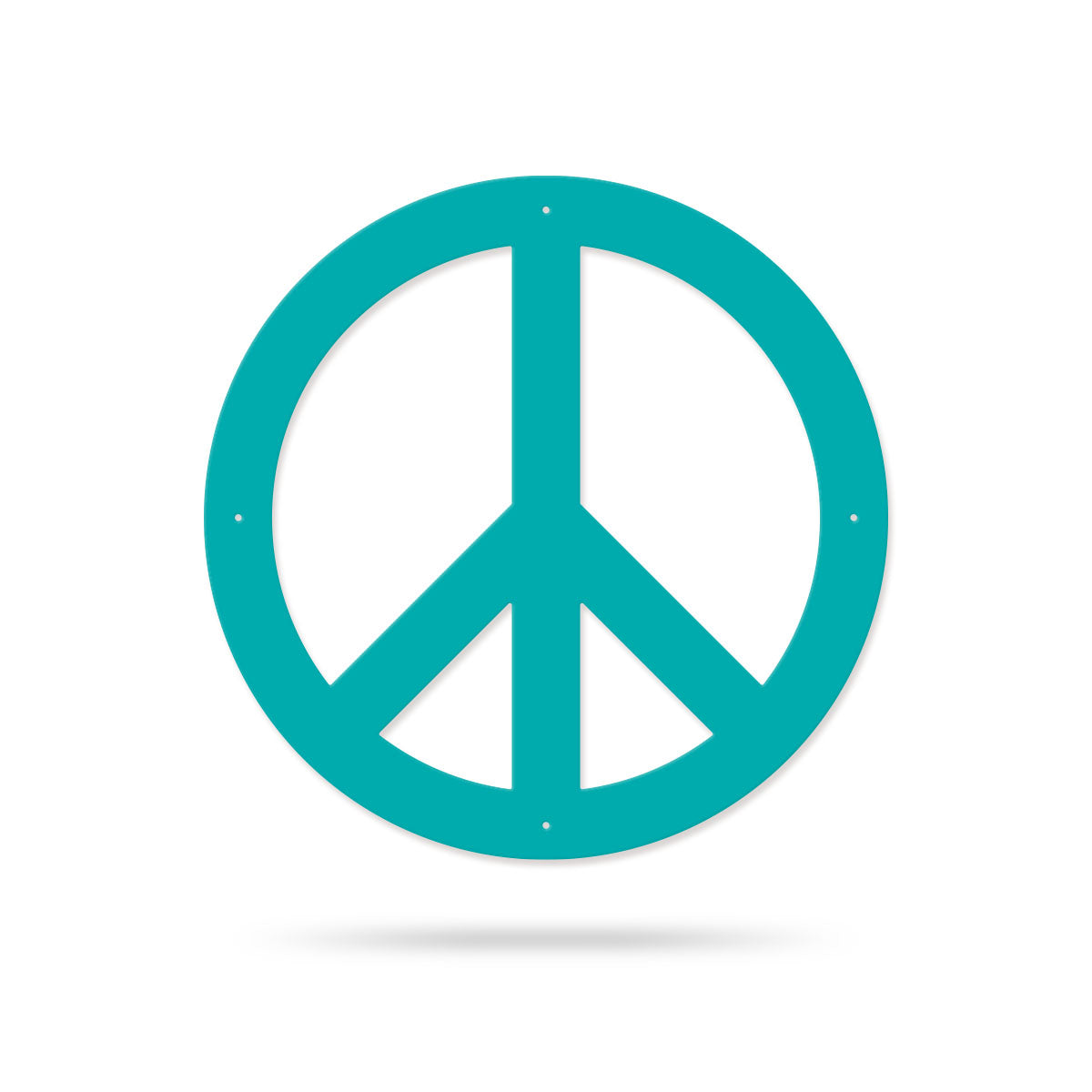 Peace Sign Classic / 14" / Turquoise - RealSteel Center