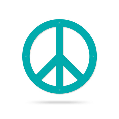 Peace Sign Classic / 14" / Turquoise - RealSteel Center