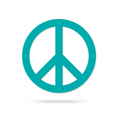 Peace Sign Classic / 14" / Turquoise - RealSteel Center
