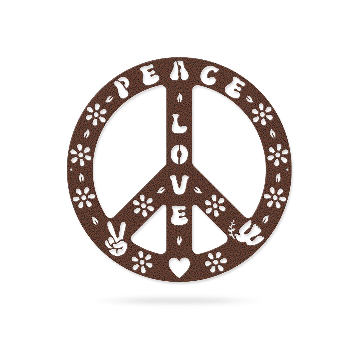 Peace Sign Love and Peace / 14" / Penny Vein - RealSteel Center
