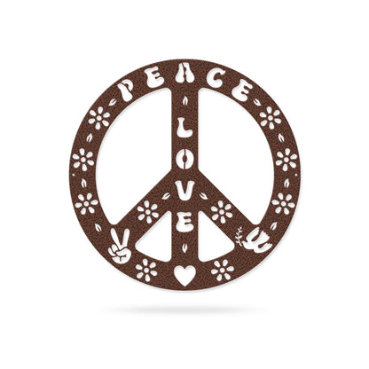 Peace Sign Love and Peace / 14" / Penny Vein - RealSteel Center
