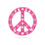 Peace Sign Love and Peace / 14" / Pink - RealSteel Center