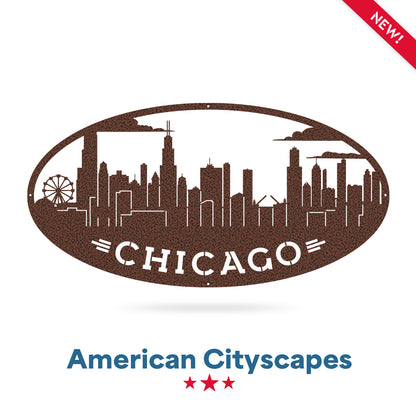 AMERICAN CITIES SKYLINES Chicago / Penny Vein - RealSteel Center