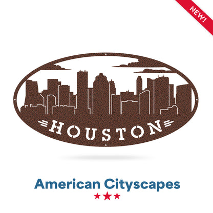 AMERICAN CITIES SKYLINES Houston / Penny Vein - RealSteel Center