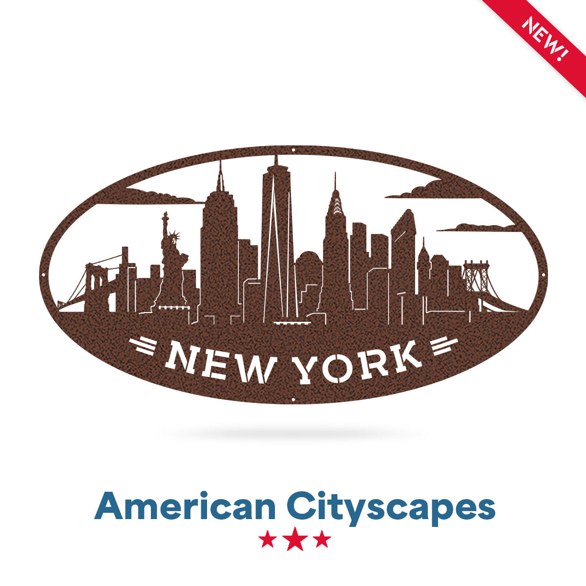 AMERICAN CITIES SKYLINES New York / Penny Vein - RealSteel Center