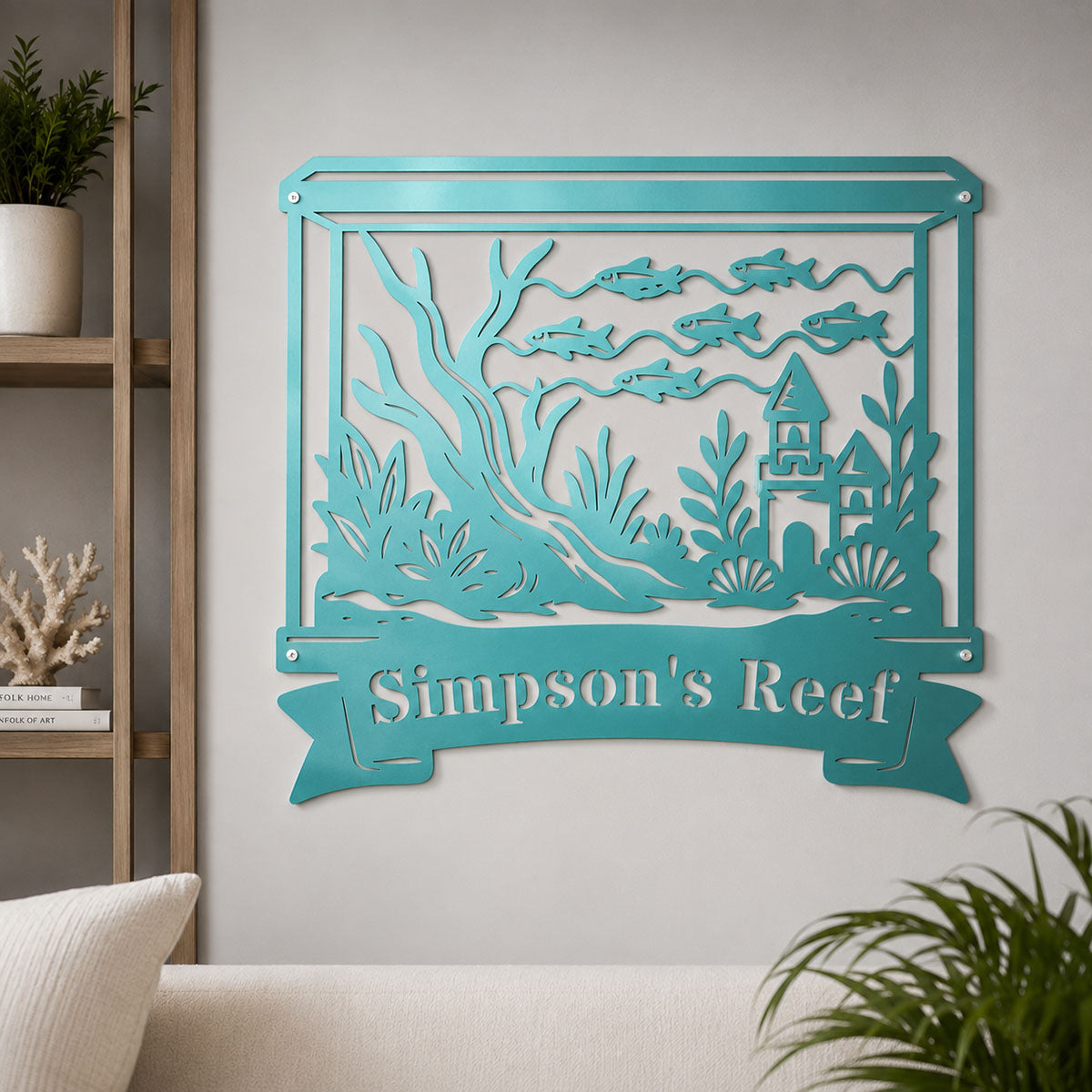 Aquarium Monogram - RealSteel Center
