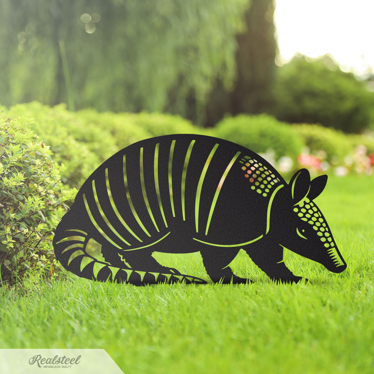 Garden Art - Armadillo Family 3 Pack - RealSteel Center