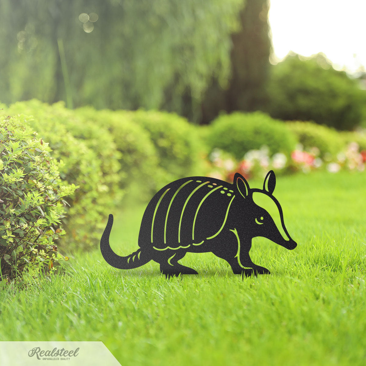 Garden Art - Armadillo Family 3 Pack - RealSteel Center
