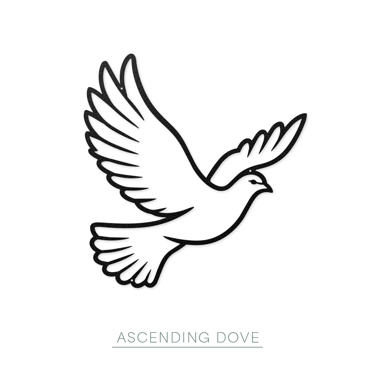 Flying Doves Metal Wall Art