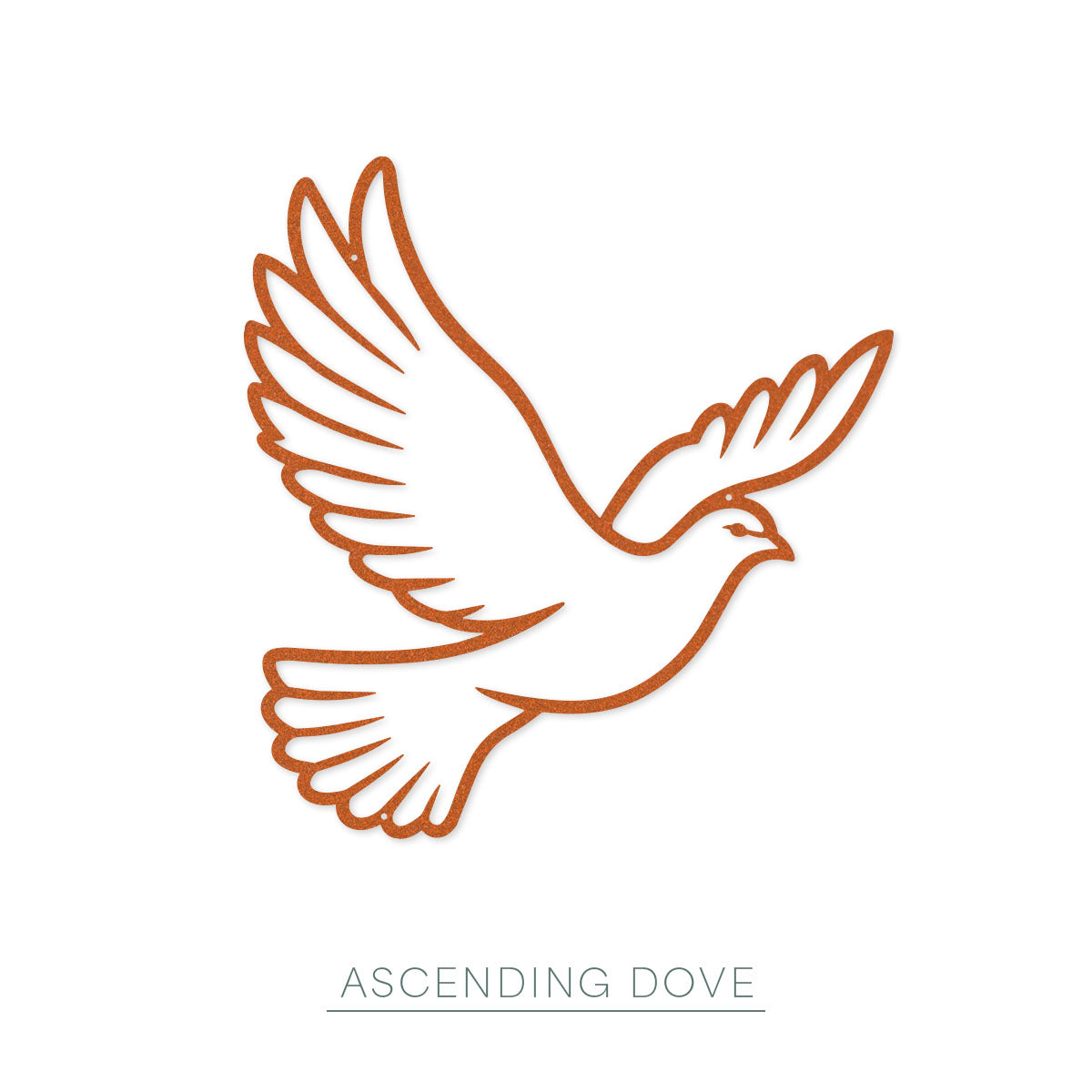 Flying Doves Metal Wall Art