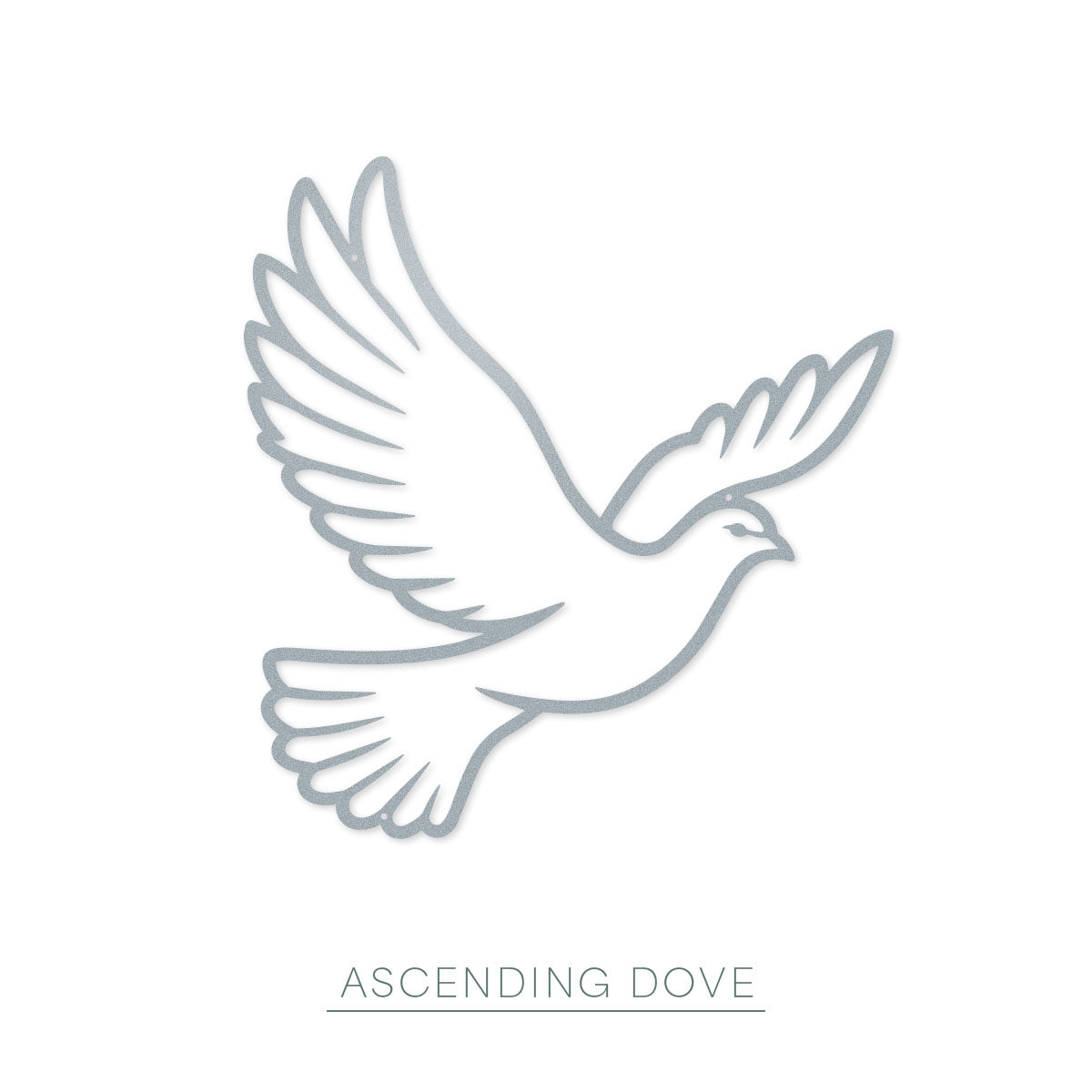 Flying Doves Metal Wall Art