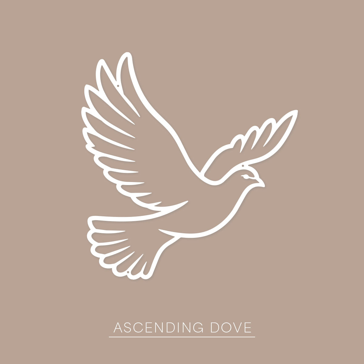 Flying Doves Metal Wall Art