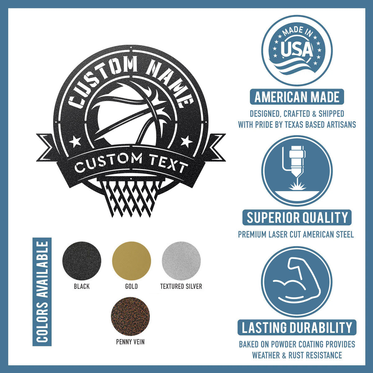 Basketball Monogram - RealSteel Center