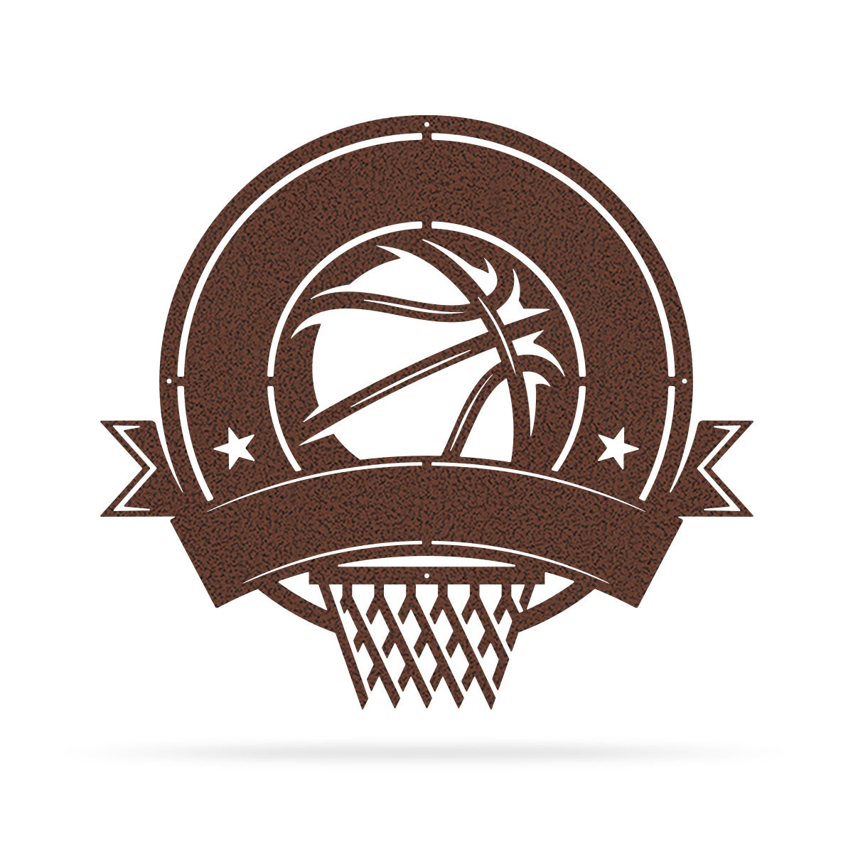 Basketball Monogram 24"x22" / Penny Vein - RealSteel Center