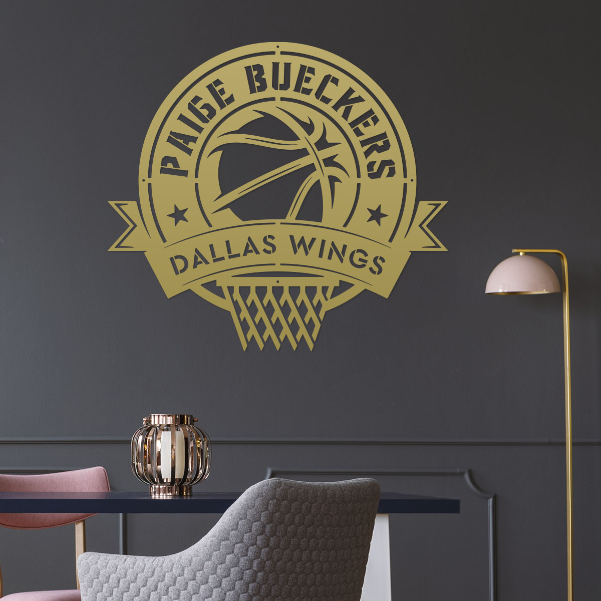 Basketball Monogram - RealSteel Center