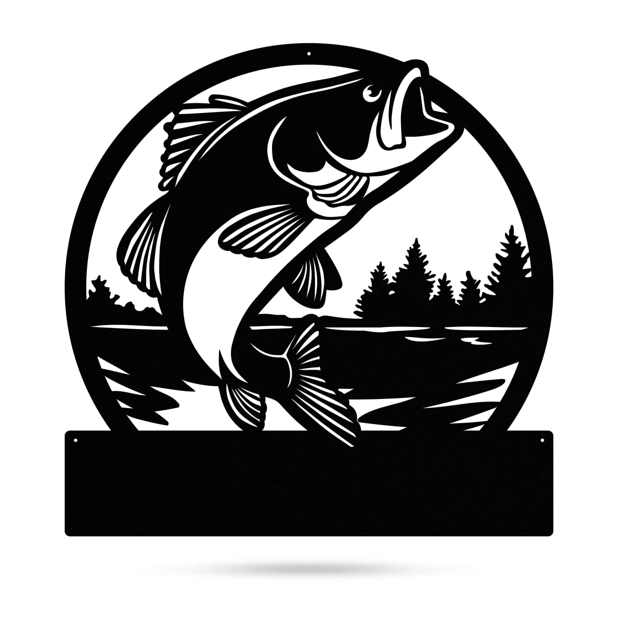 Bass Monogram 18" / Black - RealSteel Center