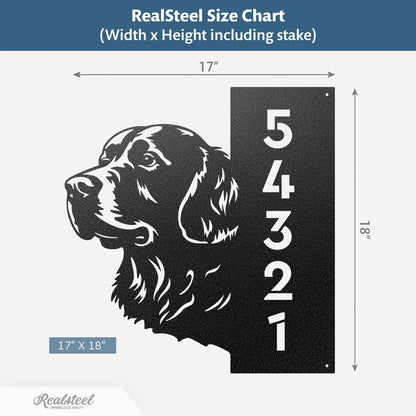 Beware of Dog Address Sign - RealSteel Center