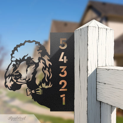 Beware of Dog Address Sign - RealSteel Center
