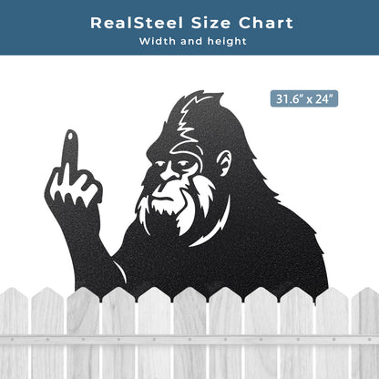 🦍 “No Trespassing” Fence Big Foot or Tree Big Foot - RealSteel Center