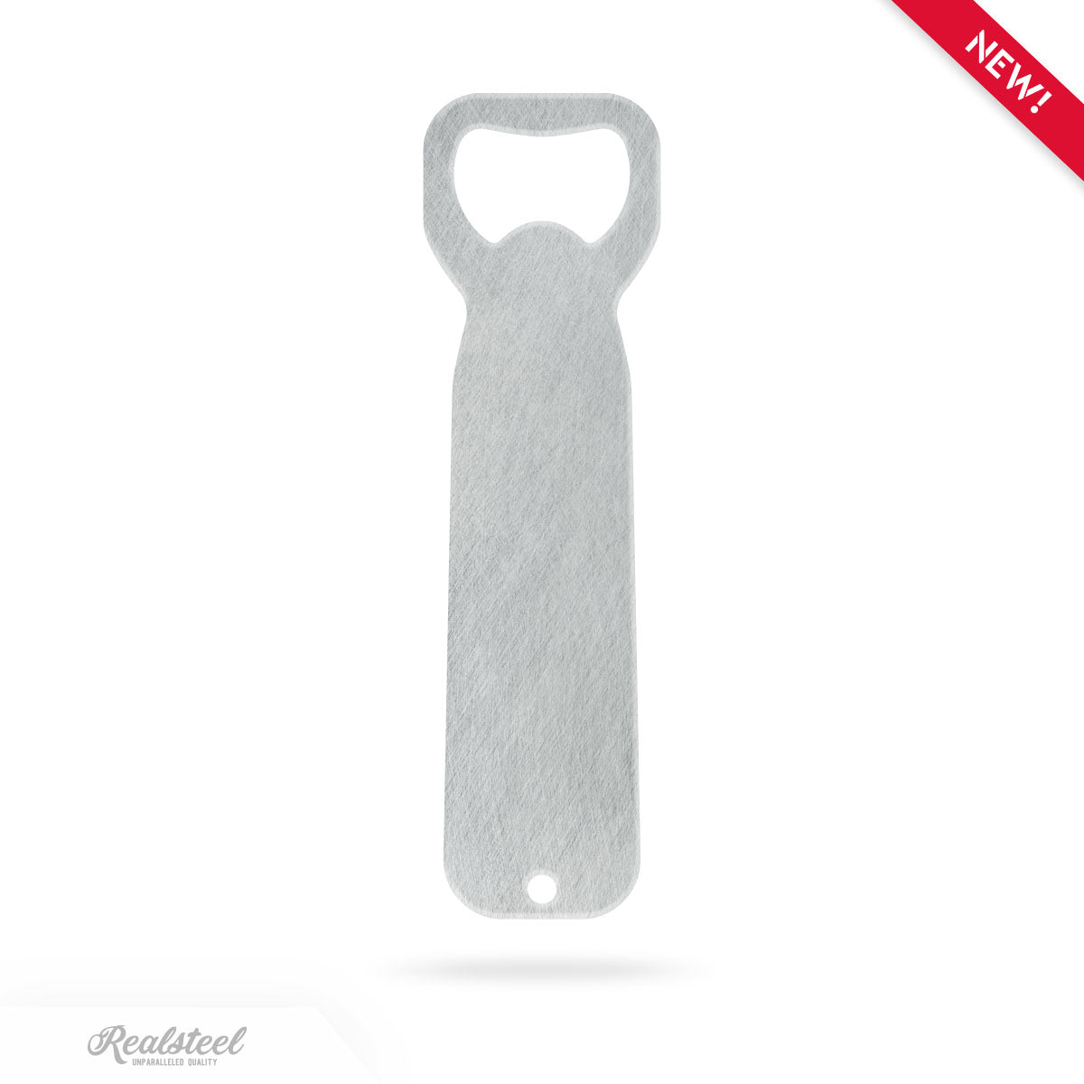 Bottle Opener Initial Letter Monogram - Personalized Steel Bottle Opener Stainless Steel / 1.6" x 5.5" - RealSteel Center