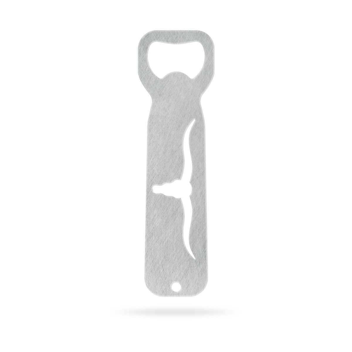 Texas-Themed Bottle Openers Flat Design / Stainless Steel - RealSteel Center