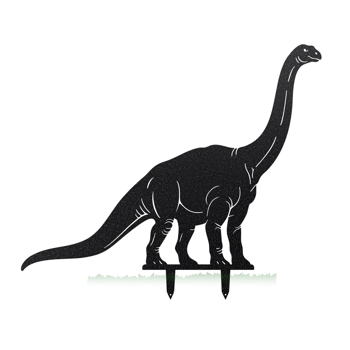 Dinosaur Garden Stakes – 5 Prehistoric Metal Yard Decorations