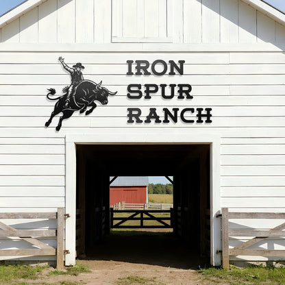Bucking Bull Metal Wall Art – Rodeo & Western Steel Decor - RealSteel Center