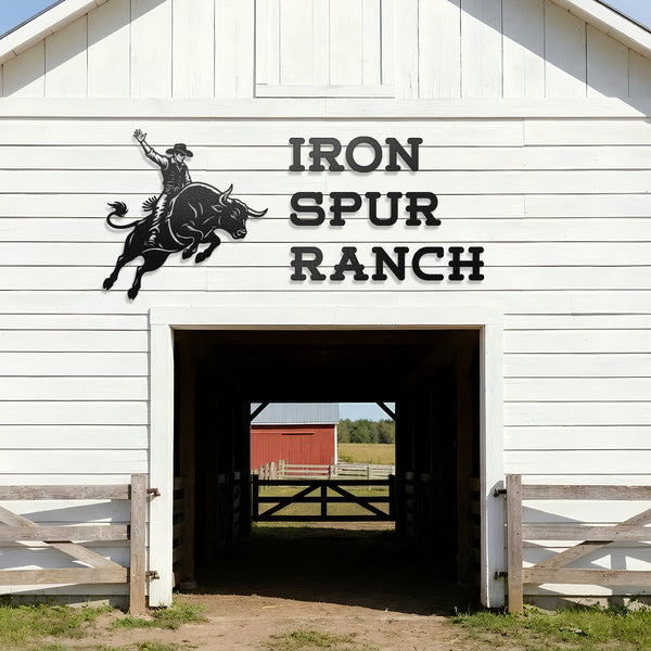 Bucking Bull Metal Wall Art – Rodeo & Western Steel Decor - RealSteel Center
