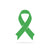 Cancer Awareness Ribbon – Metal Wall Art 7"X11" / Green - RealSteel Center