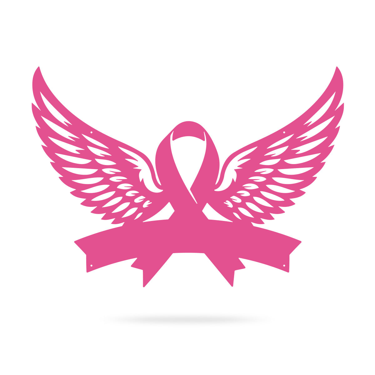 Cancer Memorial Monogram 10"X14" / Pink - RealSteel Center