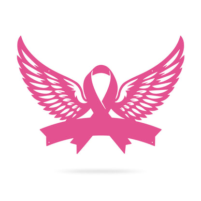 Cancer Memorial Monogram 10"X14" / Pink - RealSteel Center