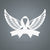 Cancer Memorial Monogram 10"X14" / White - RealSteel Center
