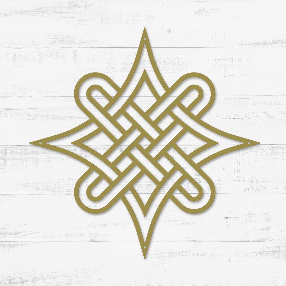 Celtic Knot Symbols Metal Wall Art – Timeless Celtic Symbols | Made in USA Timeless Celtic Knot / 12