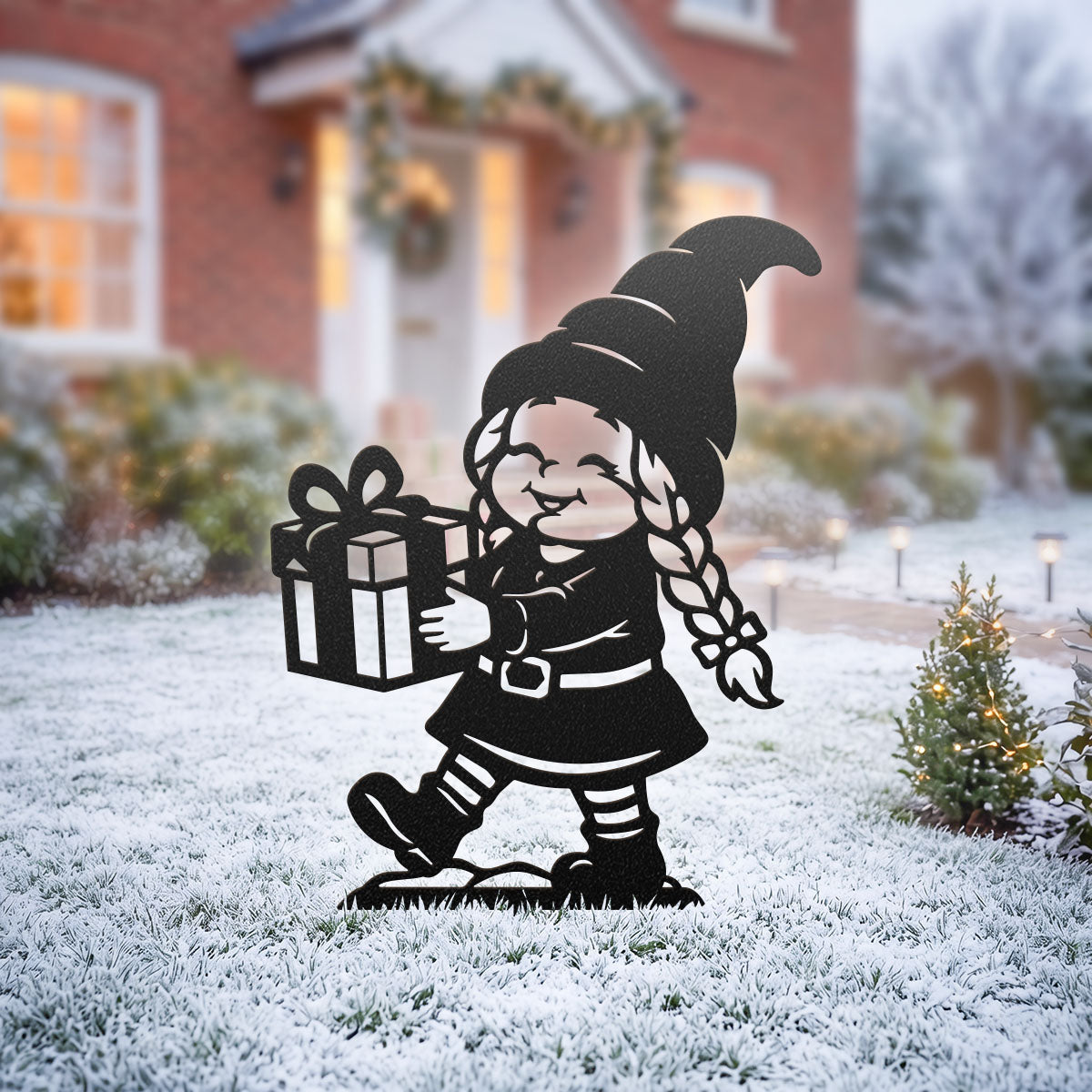 Christmas Gnomes Garden Stakes – Set of 7 - RealSteel Center