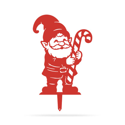 Christmas Gnomes Garden Stakes