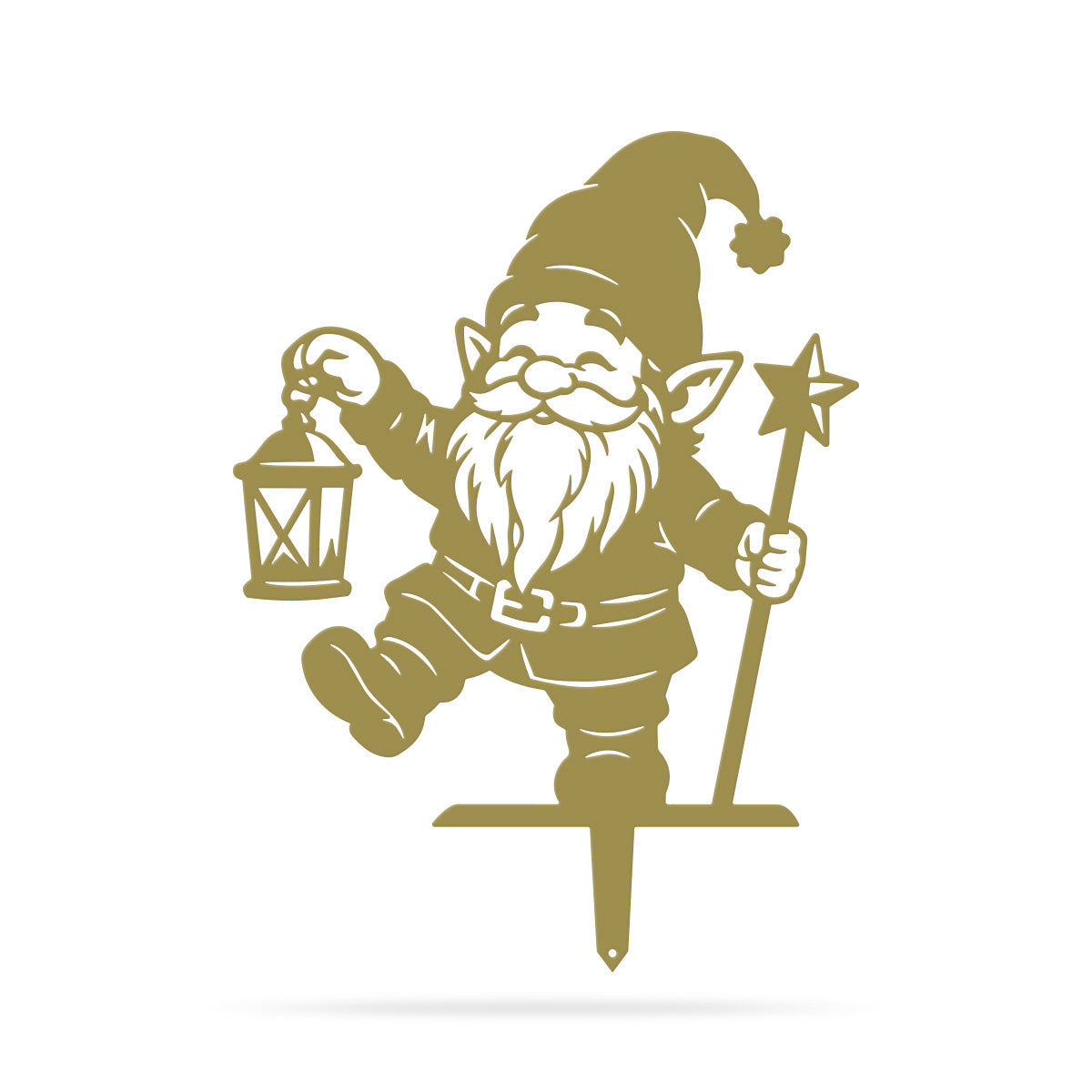 Christmas Gnomes Garden Stakes