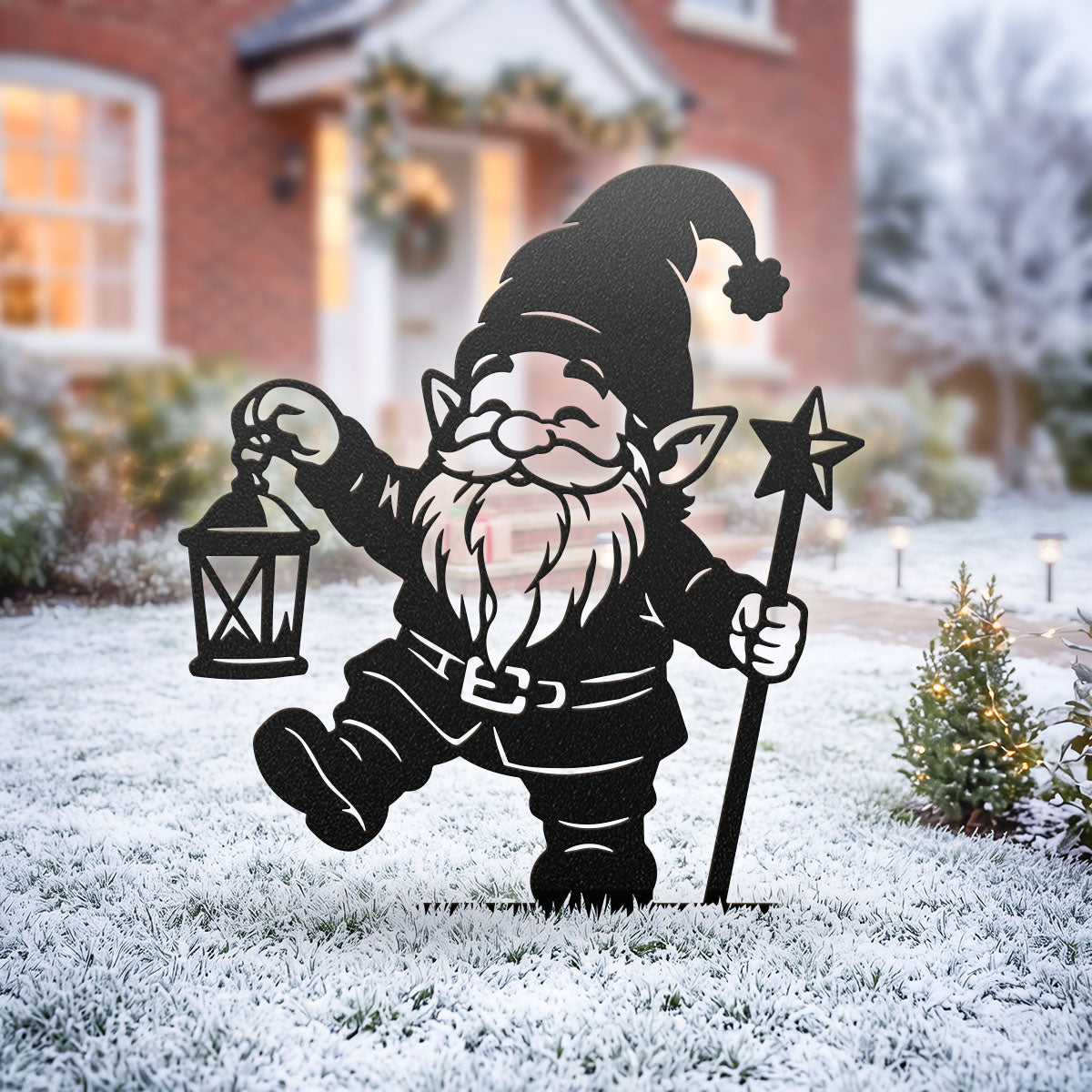 Christmas Gnomes Garden Stakes – Set of 7 - RealSteel Center