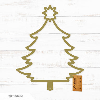 Choose Your Christmas Tree Design Type 2 / 12" / Gold - RealSteel Center