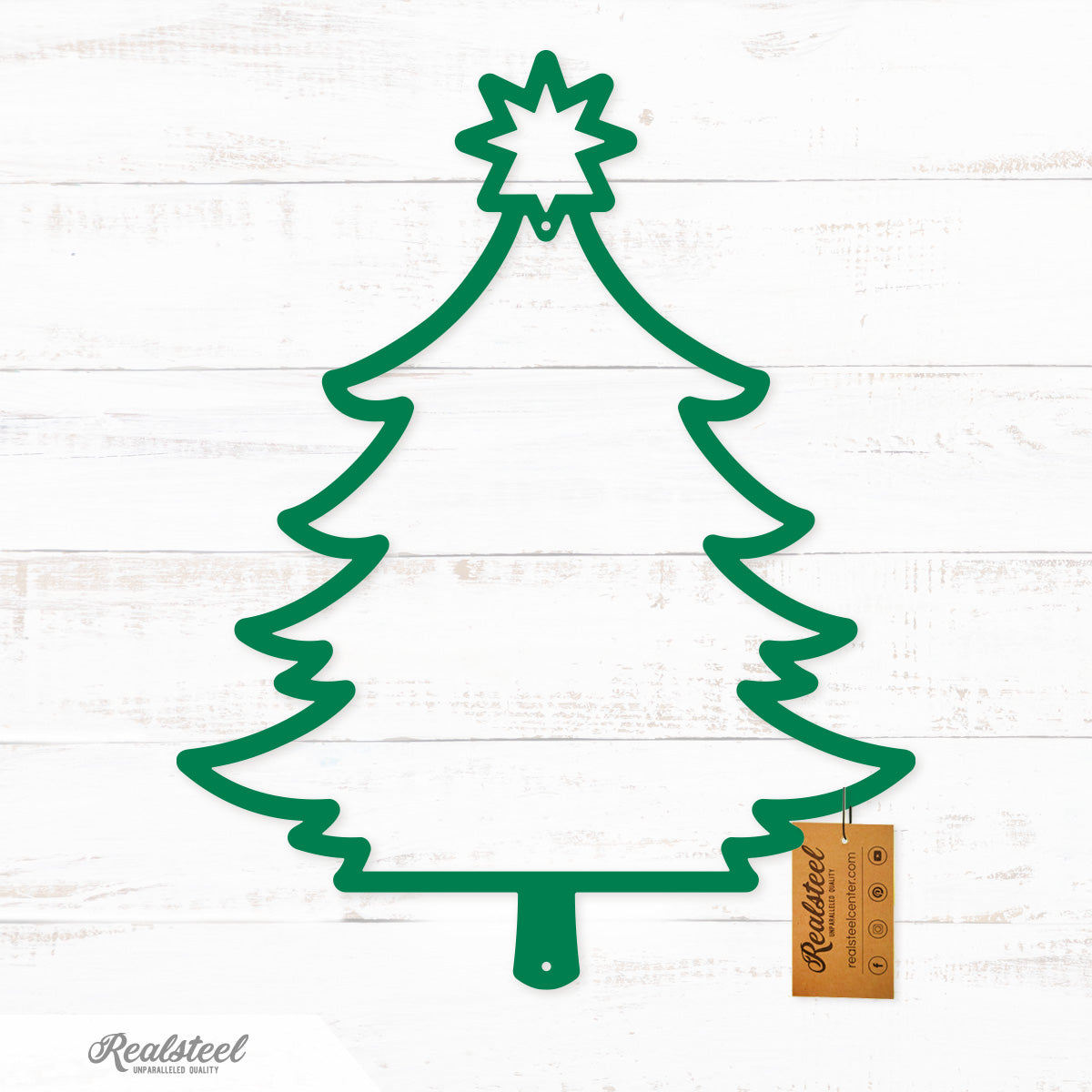 Choose Your Christmas Tree Design Type 2 / 12" / Green - RealSteel Center