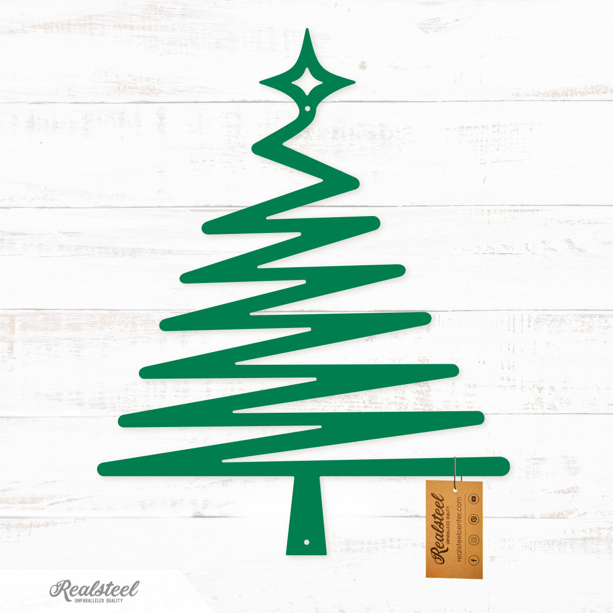 Choose Your Christmas Tree Design Type 3 / 12" / Green - RealSteel Center