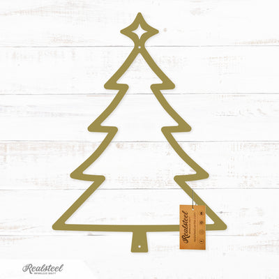 Choose Your Christmas Tree Design Type 1 / Gold / 12" - RealSteel Center