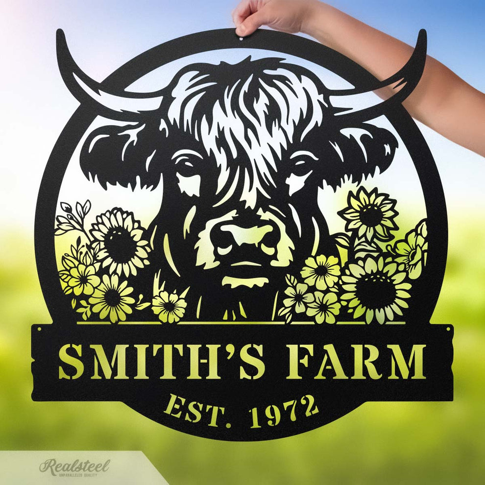 Introducing Realsteel's Cow Farm Monogram – RealSteel Center