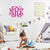 Curly Wall Monogram – Personalized 3-Letter Metal Sign - RealSteel Center
