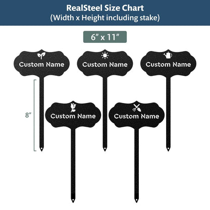 Custom Seed & Plant Markers - RealSteel Center
