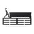 Customized Name Medal Hanger Basketball / Black - RealSteel Center