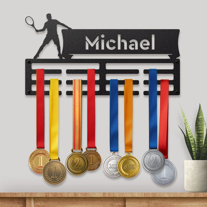 Customized Name Medal Hanger - RealSteel Center