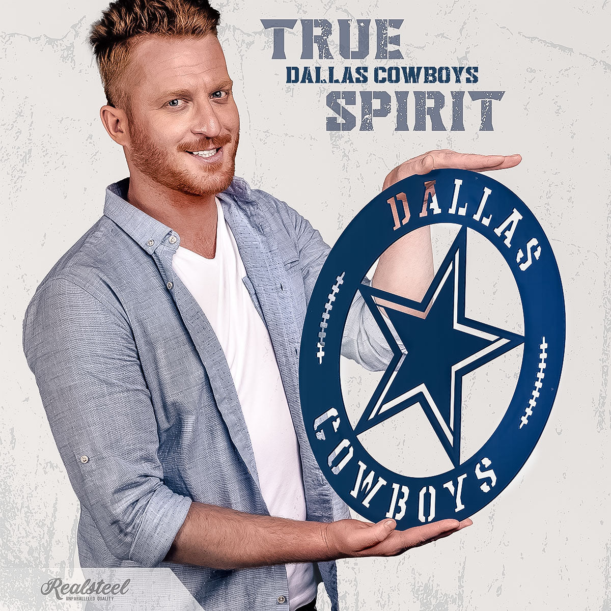 Show Your Love for the Dallas Cowboy Sign – RealSteel Center
