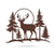 Deer Sunset Wall Decor 27” x 30” / Penny Vein - RealSteel Center
