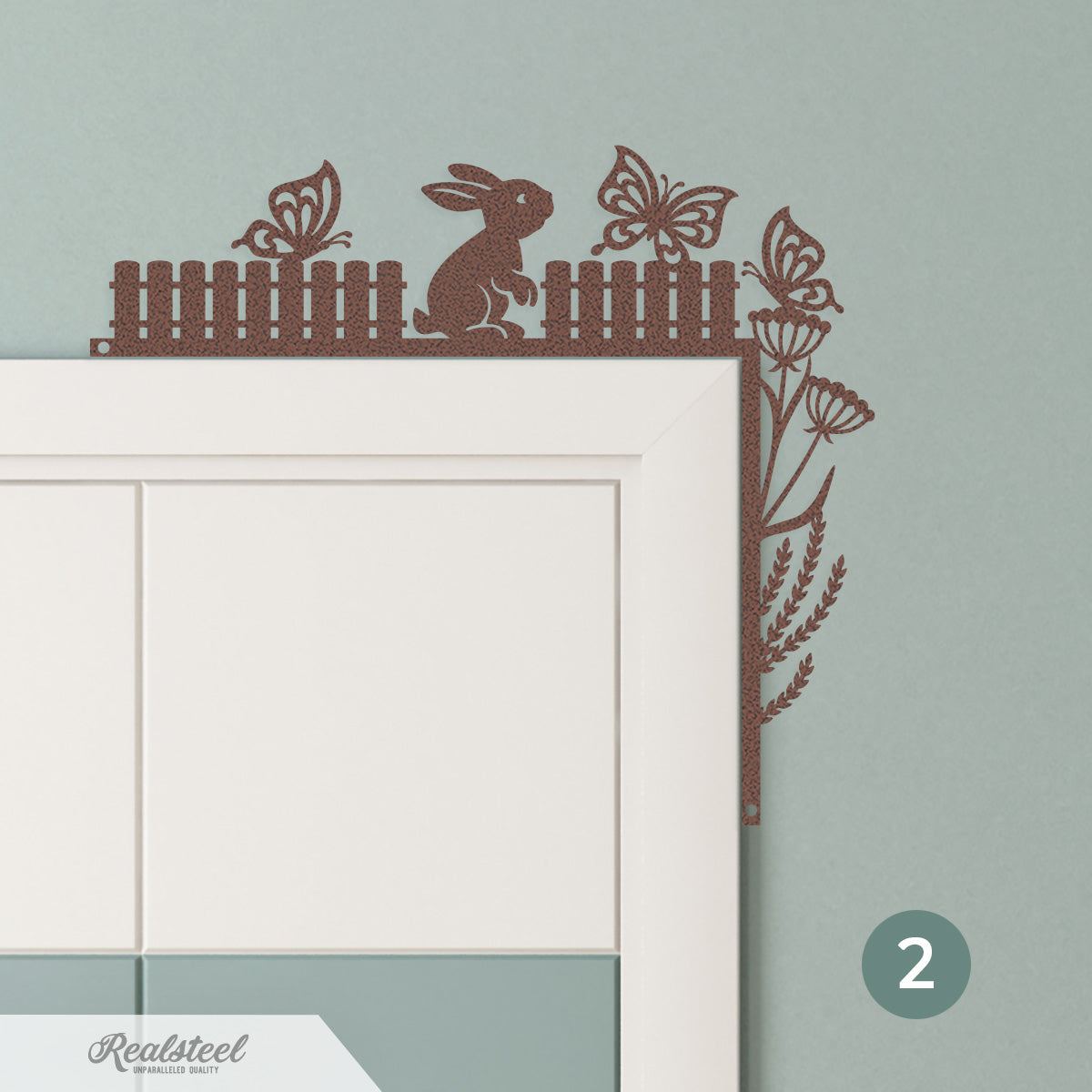 Easter Door Corner Decor Version 2 - 10"x12" / Penny Vein - RealSteel Center