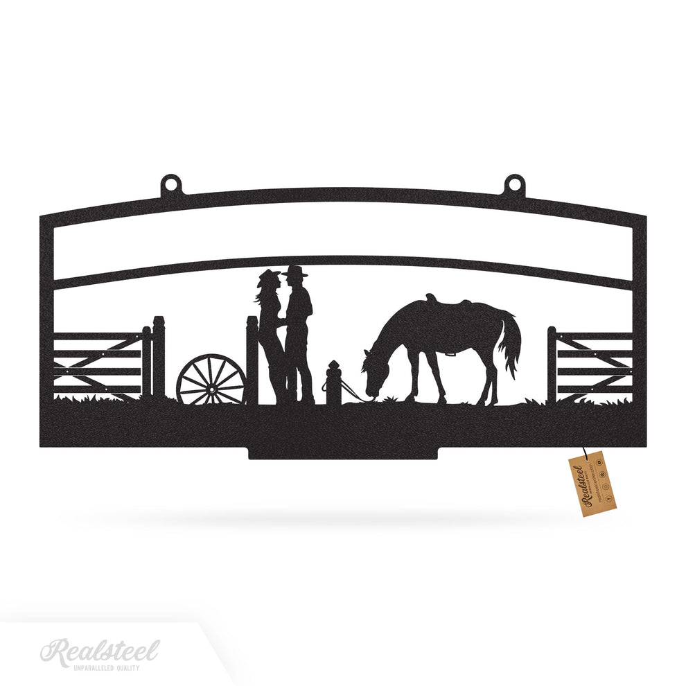 Personalized Ranch Entrance Gate Sign – Custom Farm or Horse Sign ...